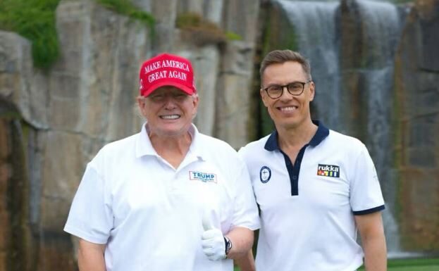 Finlands president bruker golfdiplomati for å overbevise Donald Trump