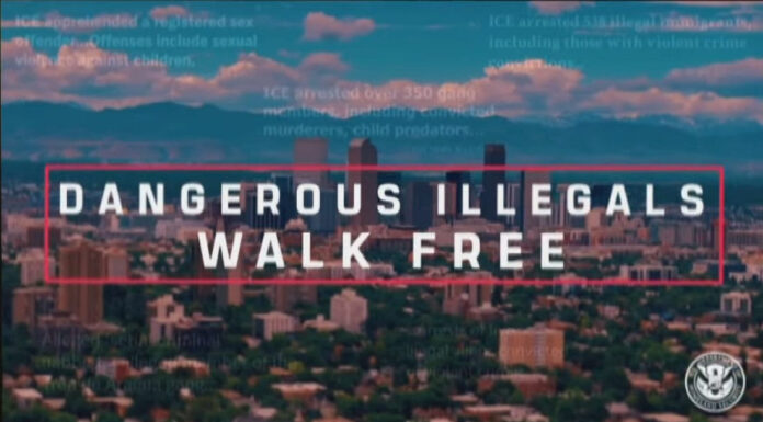 Rekrutteringsannonser for ICE under sportssendinger i USA