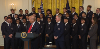 Donald Trump hyllet Messi i Det hvite hus og skrøyt av Israel og bombing av Iran