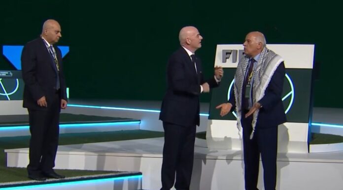 Katastrofal håndtering av Infantino: – Jeg skjønner den palestinske presidenten